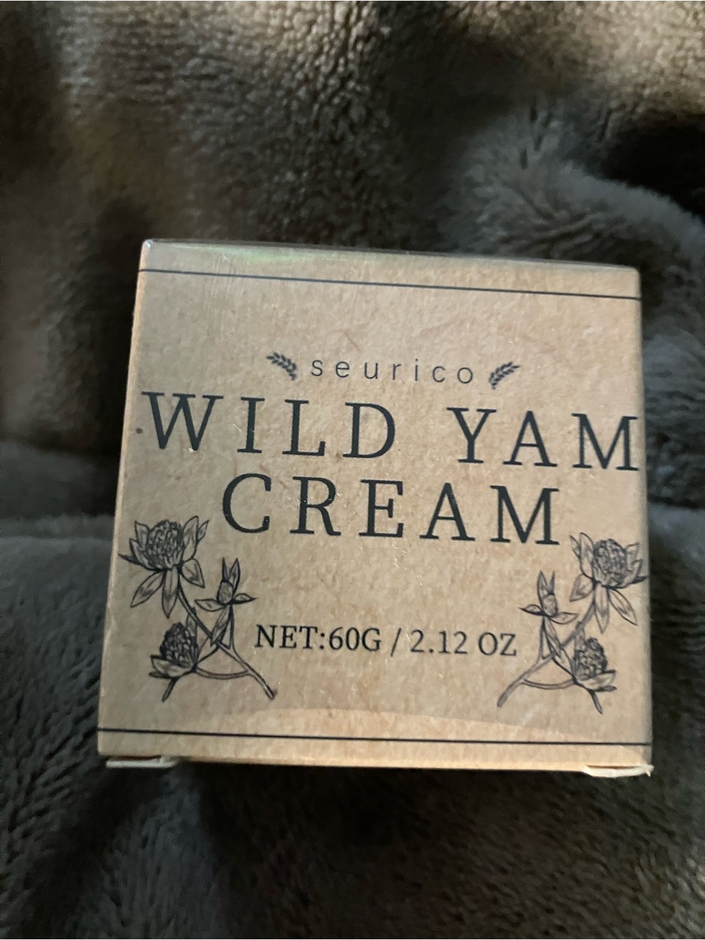 WilderGlow Wild Yam Cream Daily Use Moisturizer 60g / 2.12oz 100% Natural - NEW!
